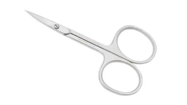 909_SURGICRAFTS NUZKY NA NEHTY ZAHNUTE S HROTY 9 CM SI-019Z